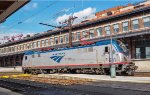 AMTK 631 roster shot a Washington D.C. Union Station